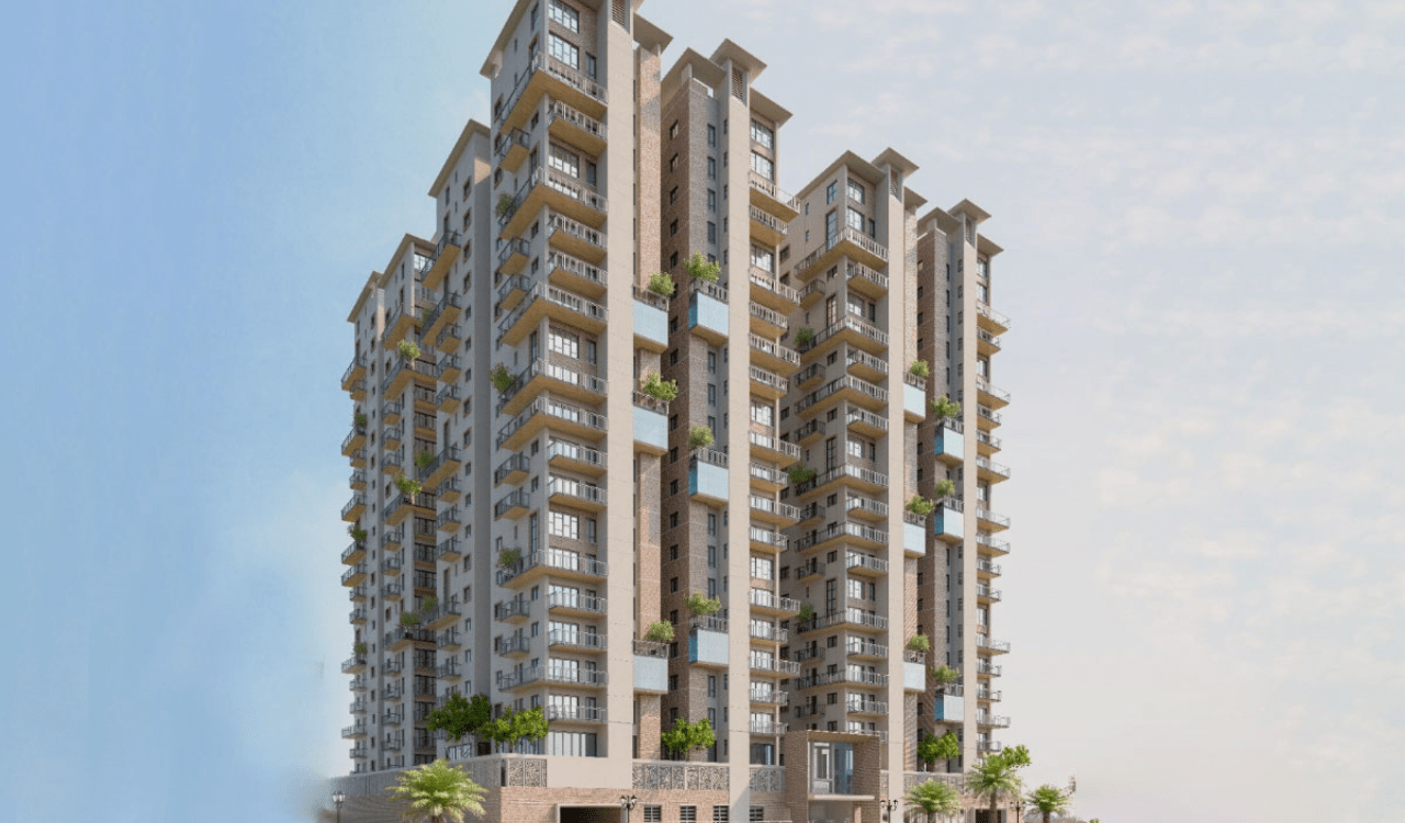 22-storied four residential Towers