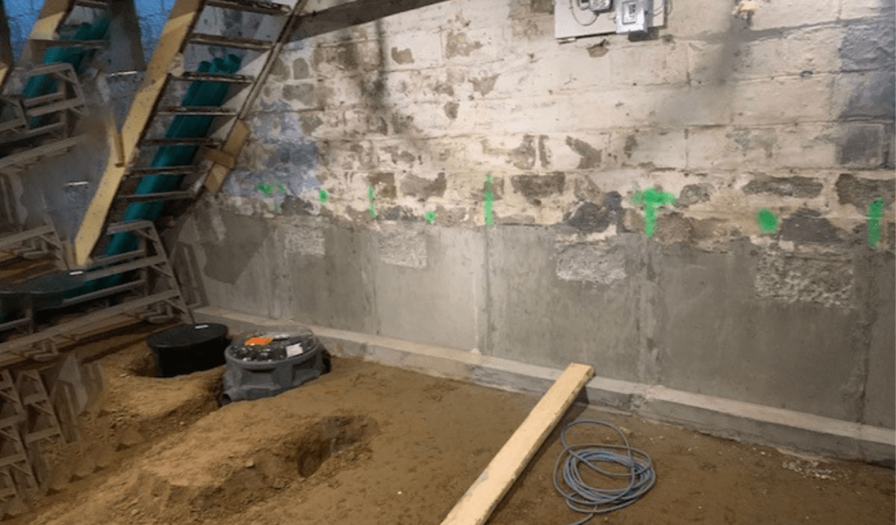 Underpinning of Existing Home in Toronto