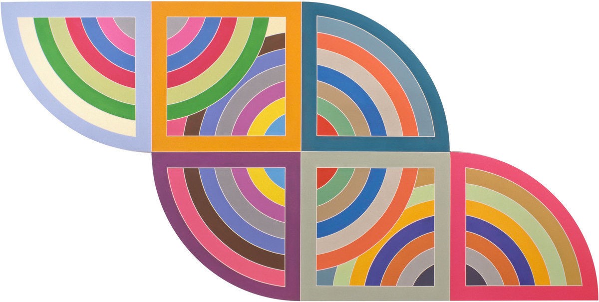 By one of my favorite artists, Frank Stella