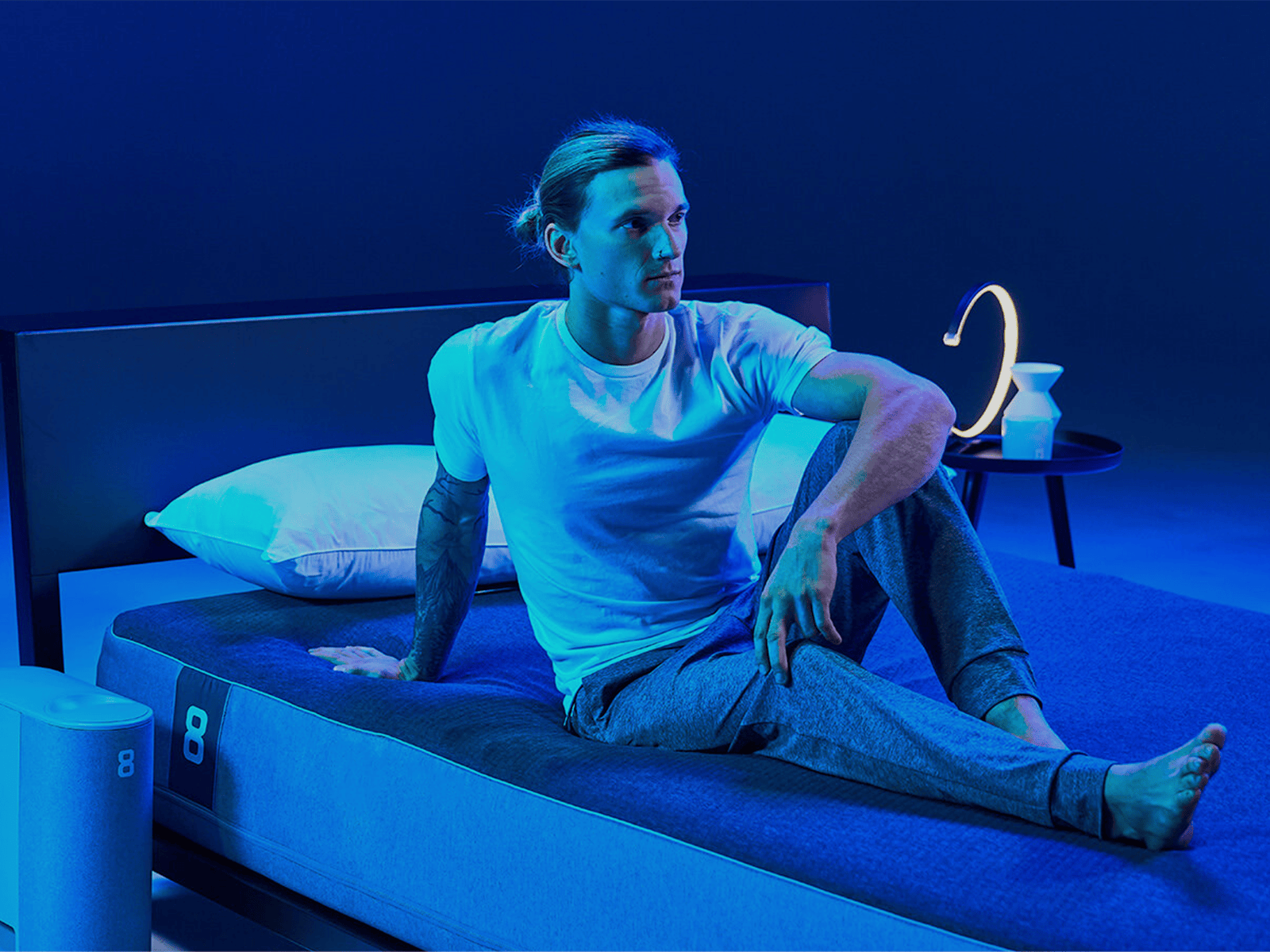 Johnny Collinson on the Pod by Eight Sleep