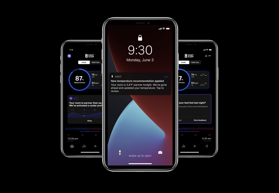 Eight Sleep App Smart Temp Autopilot