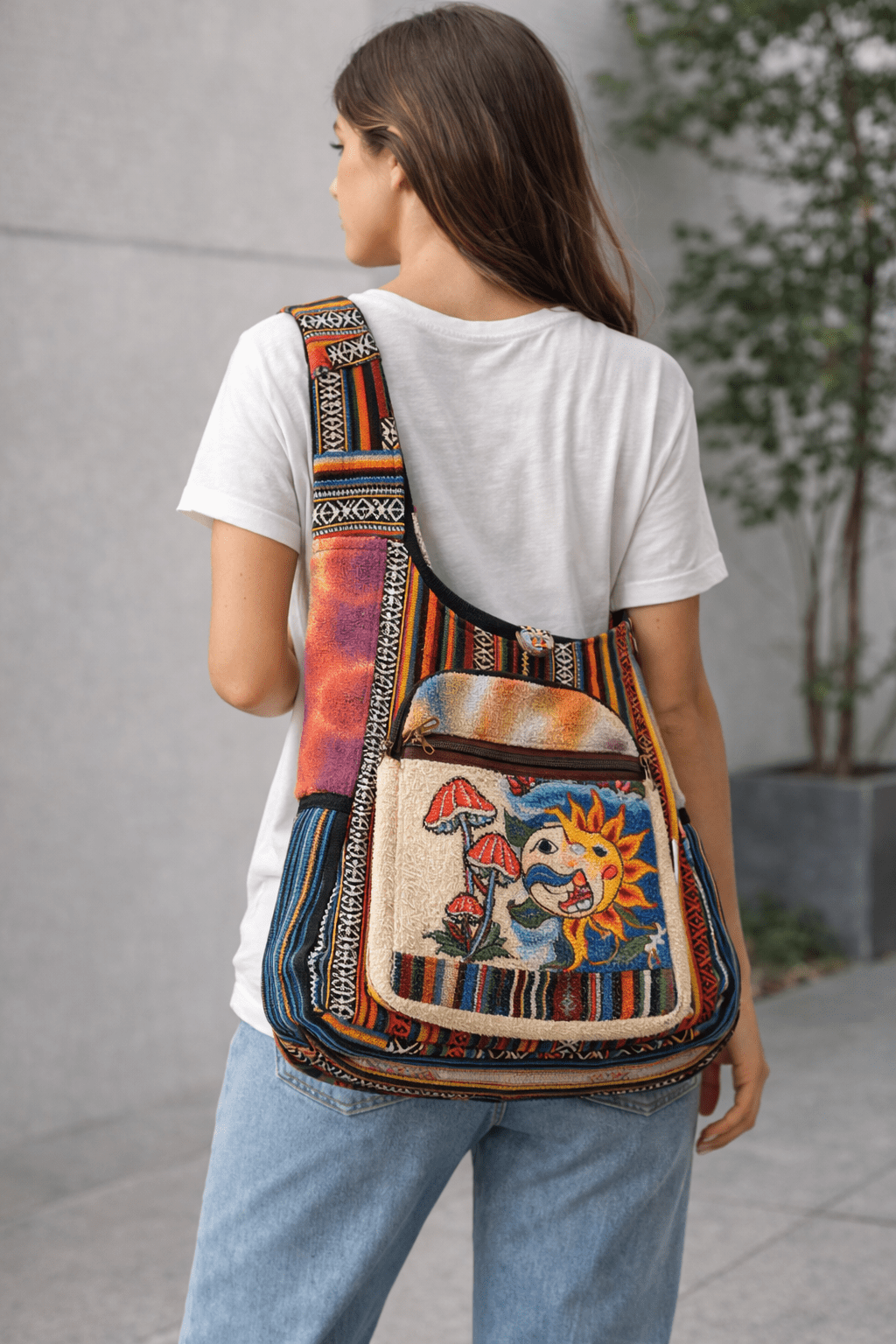 Bandolera grande artesanal