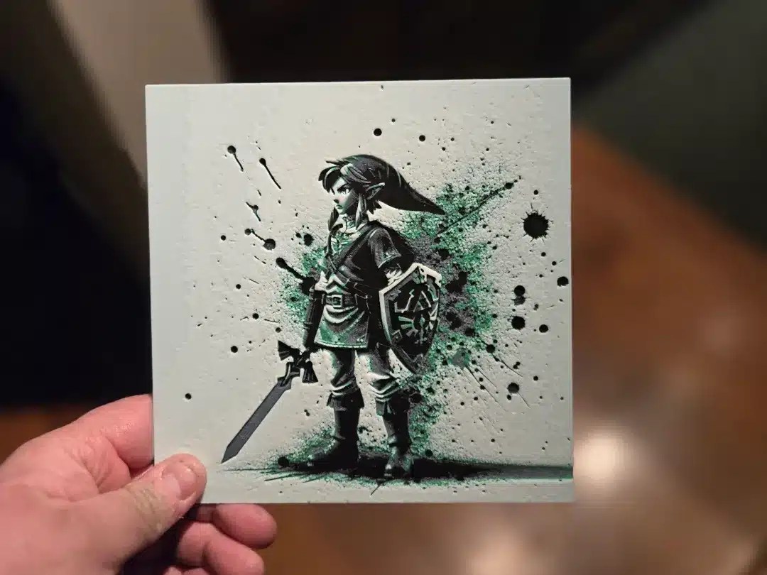 Graffiti Link Hueforge