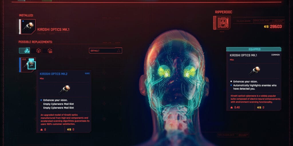 Cyberpunk 2077 Cyberware List Best Cyberware And Where To Get Legendary Cyberware Rpg Site Also when I try to unequip the mods it says action blocked.