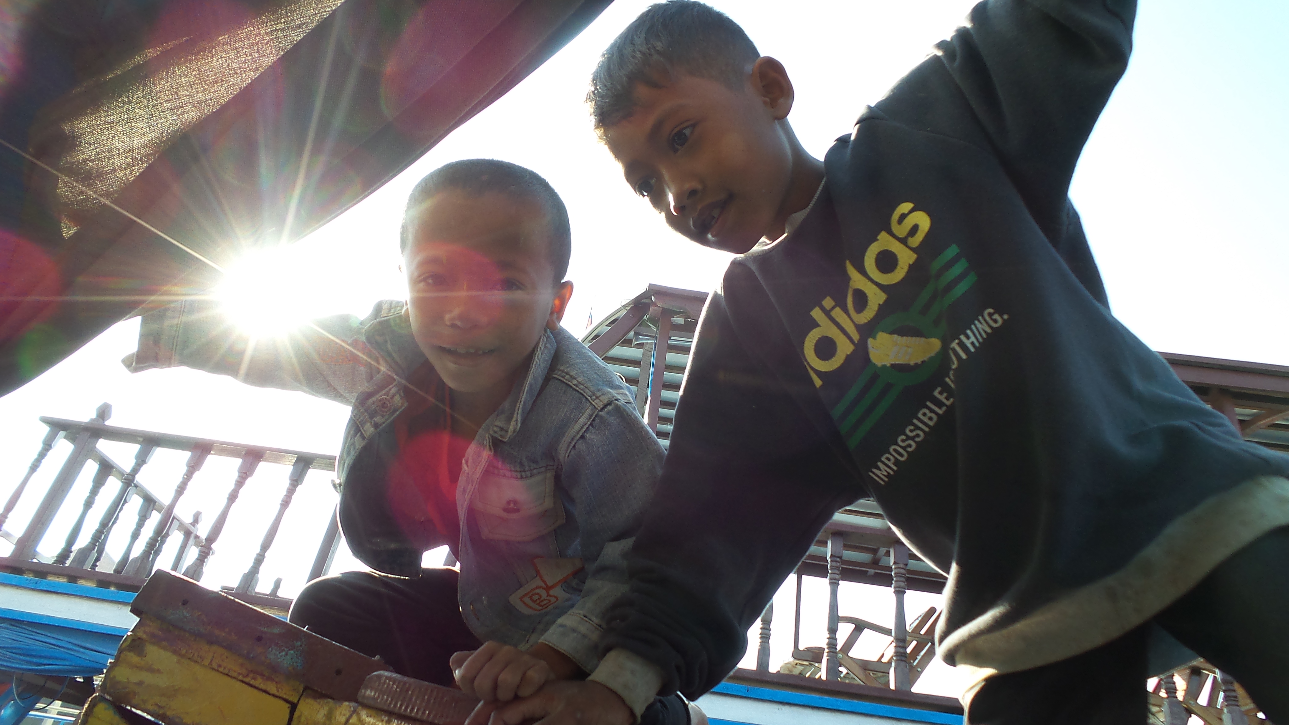 Little boys are little boys, no matter where in the world