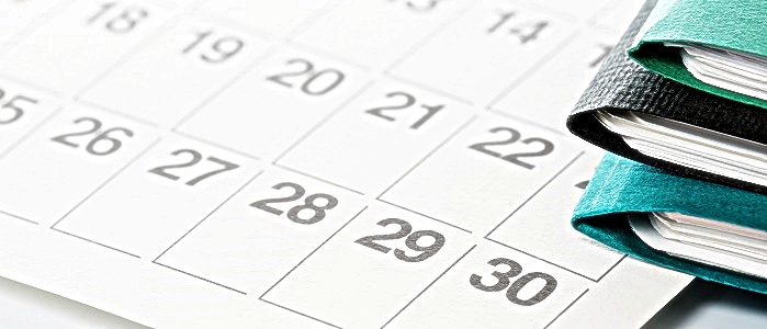 ファイルとカレンダー