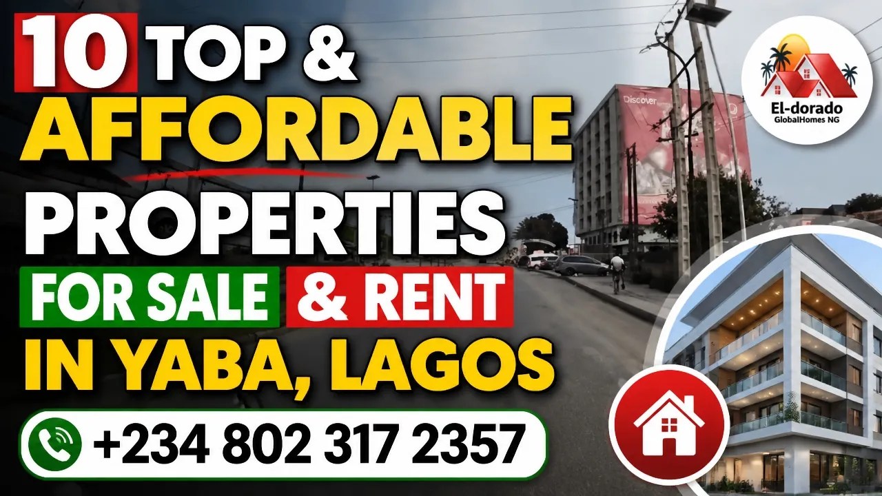 10 Top Cheap Properties for Sale & Rent in Yaba, Lagos: Land, Houses, Apartments, Flats & Rooms