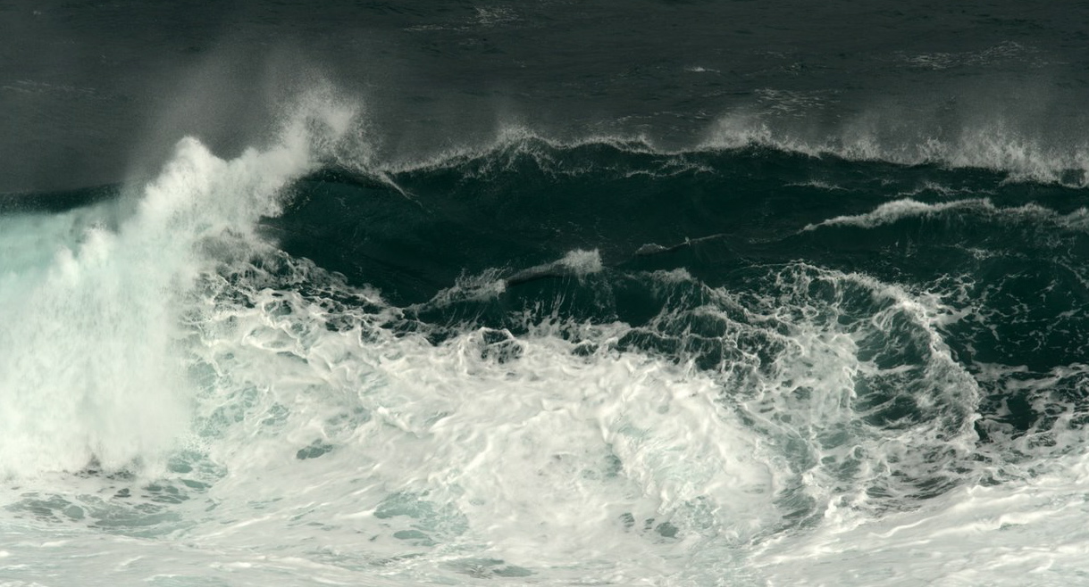 La Mar se pone brava.