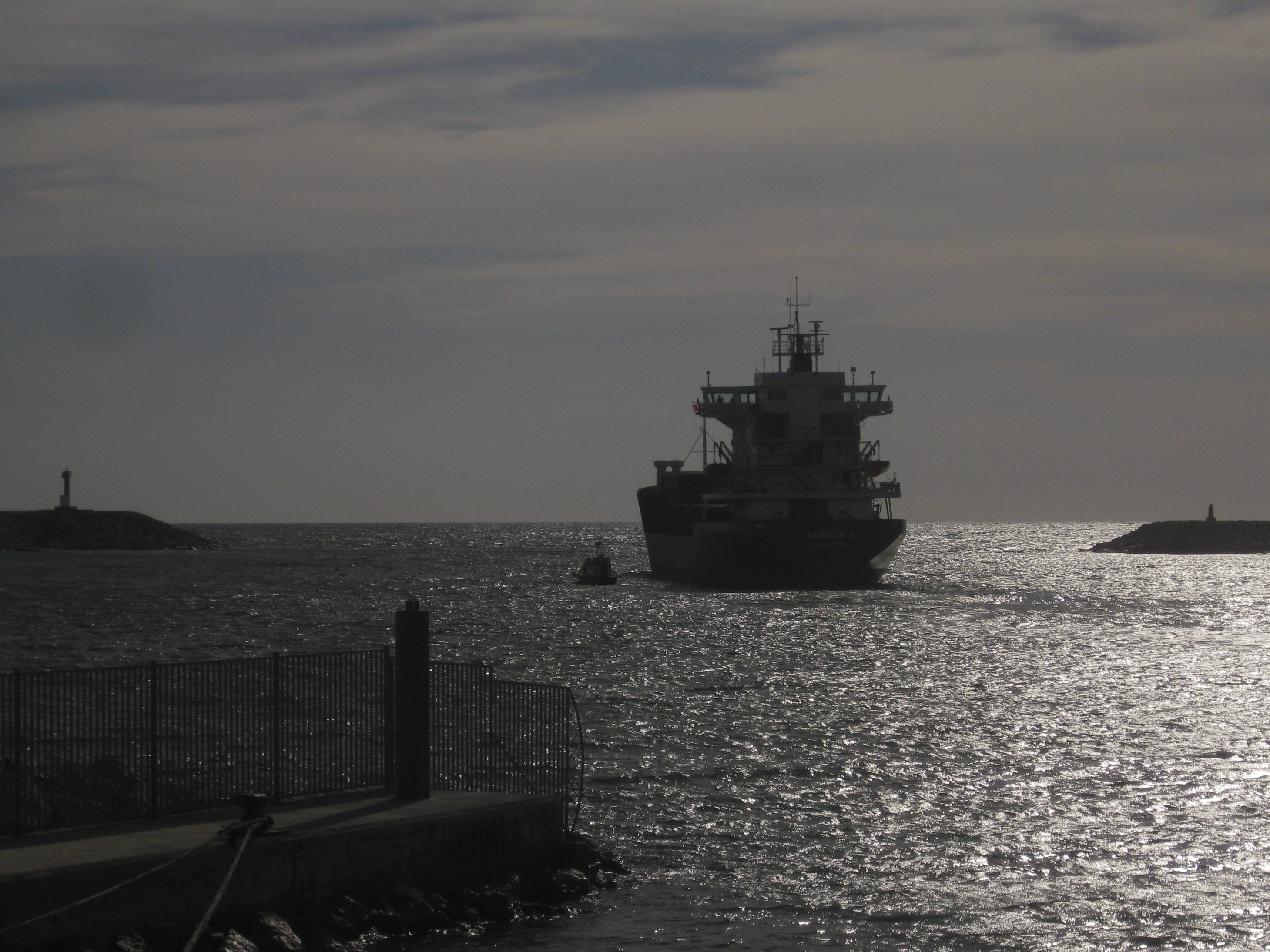 Práctico desembarcando