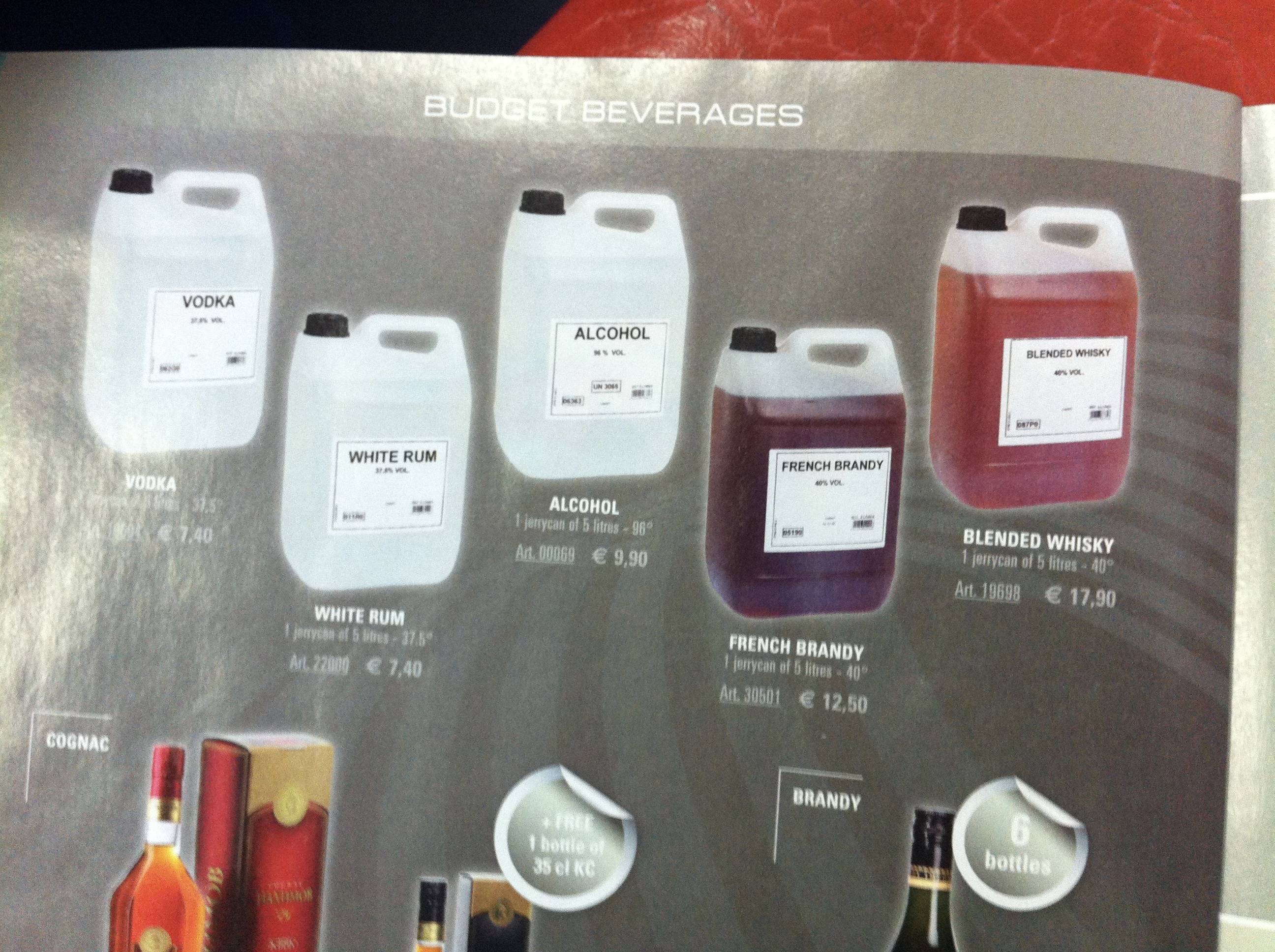 Catálogo del provisionista