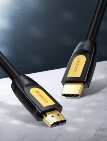 Cablu video Ugreen, HD101 HDMI (T) la HDMI (T), rezolutie maxima 4K UHD (3840 x 2160) la 60 Hz, round cable, conectori auriti, 2m