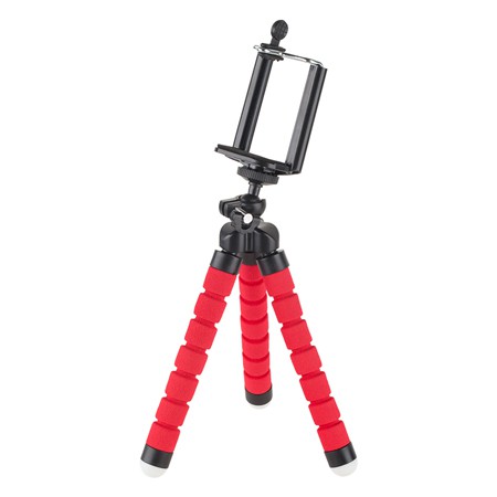 Trepied telefon camera rosu Kruger&Matz