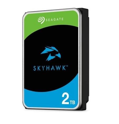 HDD Video Surveillance SEAGATE SkyHawk 2TB CMR, 3.5, 256MB, SATA, Rescue Data Recovery Services 3 ani, TBW: 180 ST2000VX017