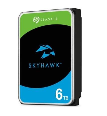 HDD Video Surveillance SEAGATE SkyHawk 6TB CMR, 3.5, 256MB, SATA, RV Sensors, Rescue Data Recovery Services 3 ani, TBW: 180