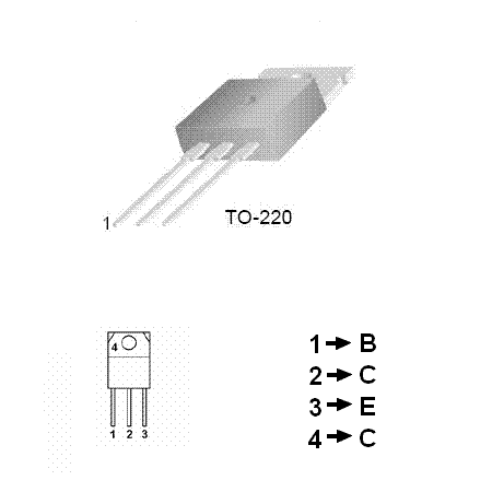 Tranzistor NPN medie putere 2A 25W BD239C