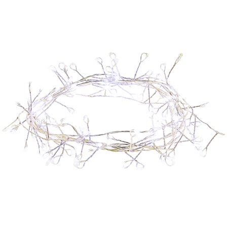 Sir iluminat festiv 100 mini LED alb rece Retlux
