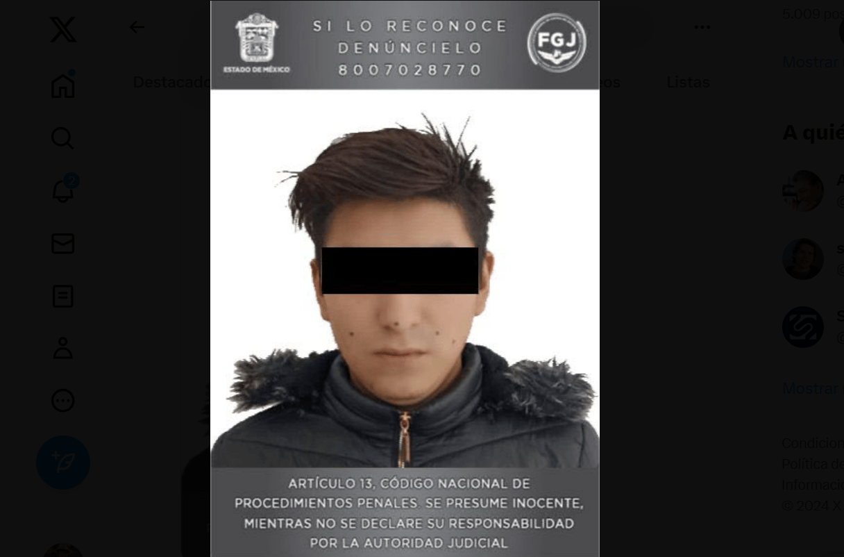 Capturan a Leopoldo "N", intentó asesinar a su novia en La Camelia, Acambay