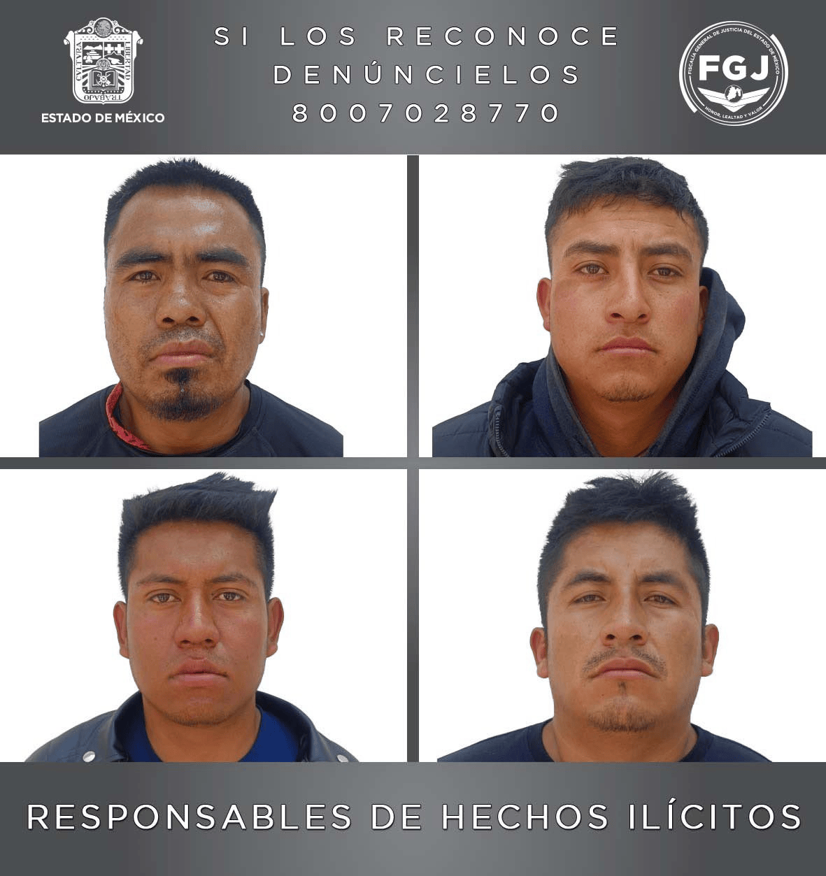 Integrantes de la "Familia Michoacana", se les sentenció a 47 años de prisión por extorsionar a trabajadores de una chatarrería en Timilpan.