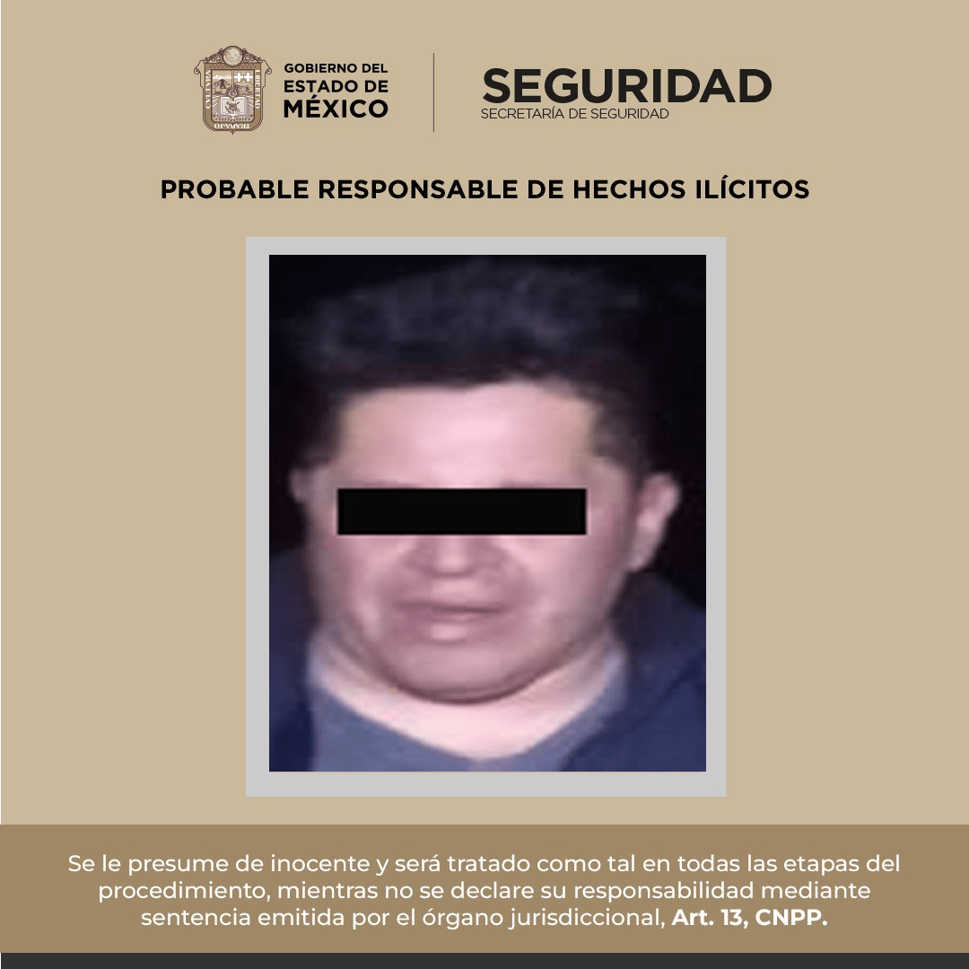 Un descuido lo llevó a la cárcel: sujeto ataca a policías en Atlacomulco.