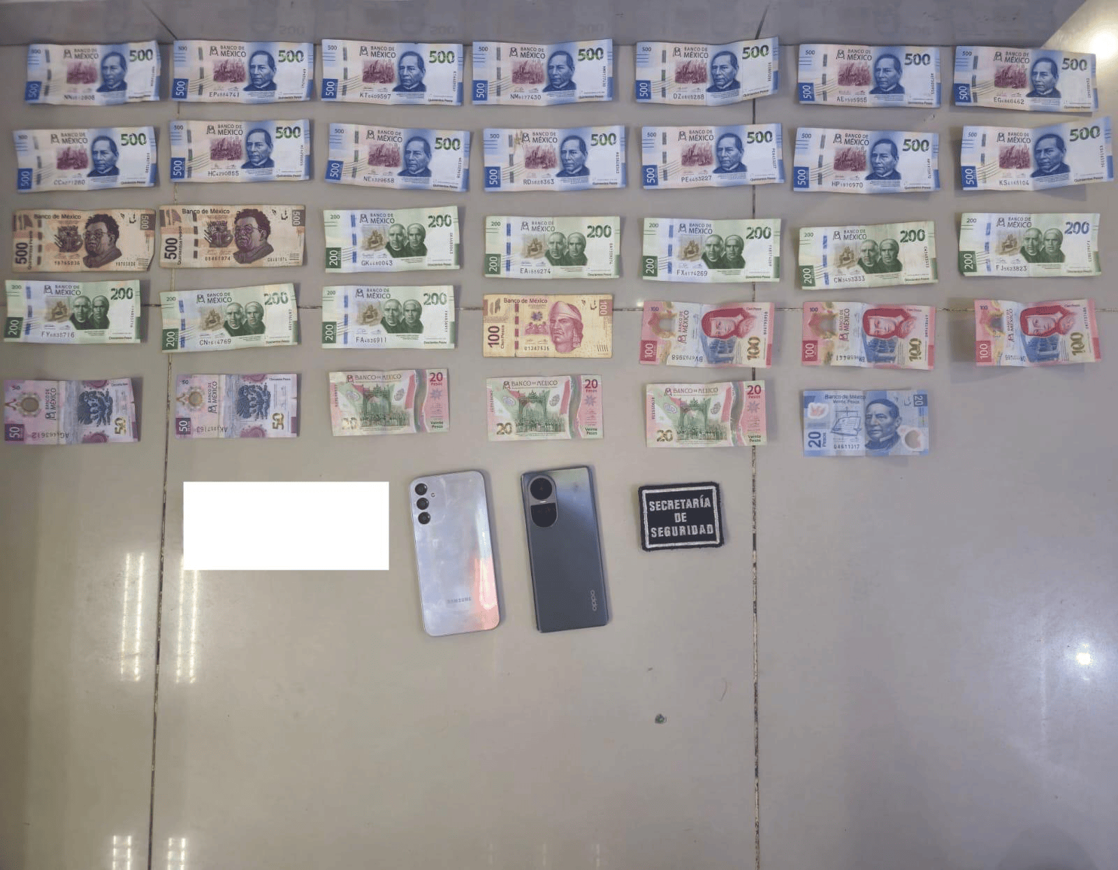 Detienen a dos presuntos extorsionadores en Temascalcingo: víctimas recuperan más de 10 mil pesos
