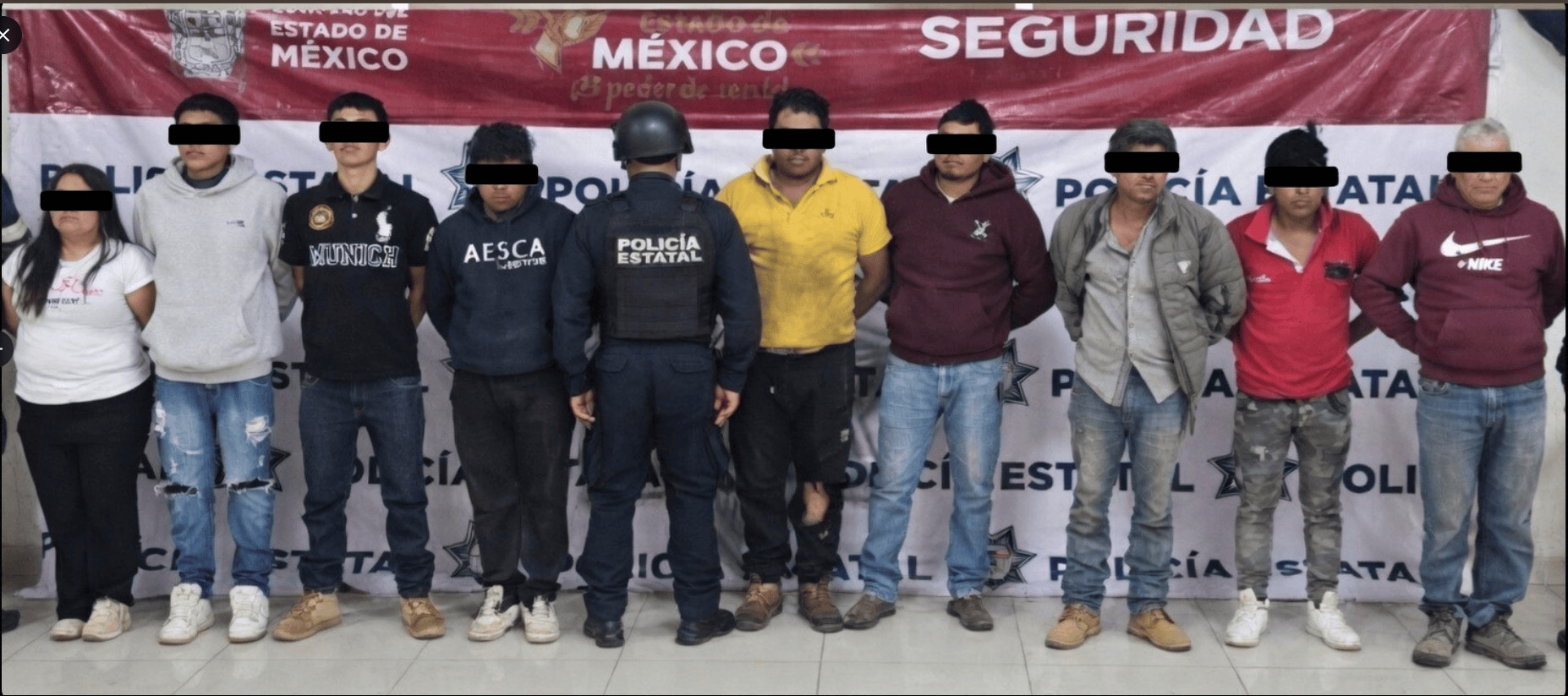aen nueve presuntos extorsionadores en San José del Rincón y San Felipe del Progreso. Aseguran dinero en efectivo y libretas de cobro de cuotas.