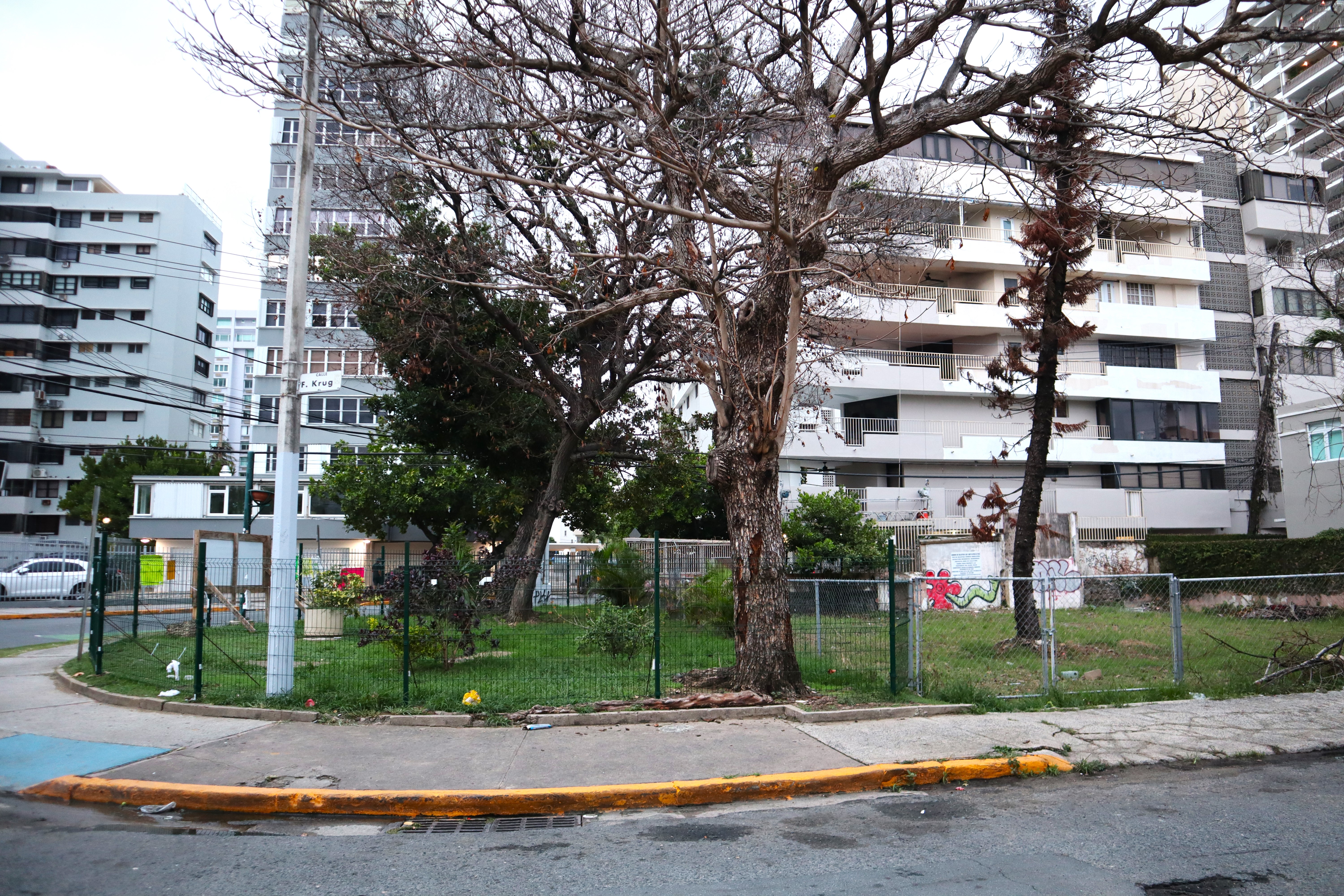 terreno de Condado en disputa