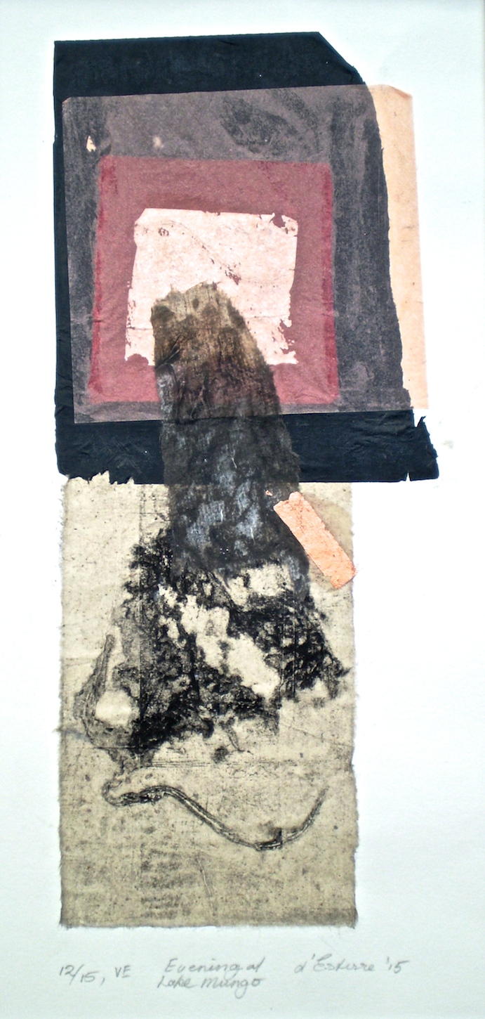 Evening at Lake Mungo, 2015