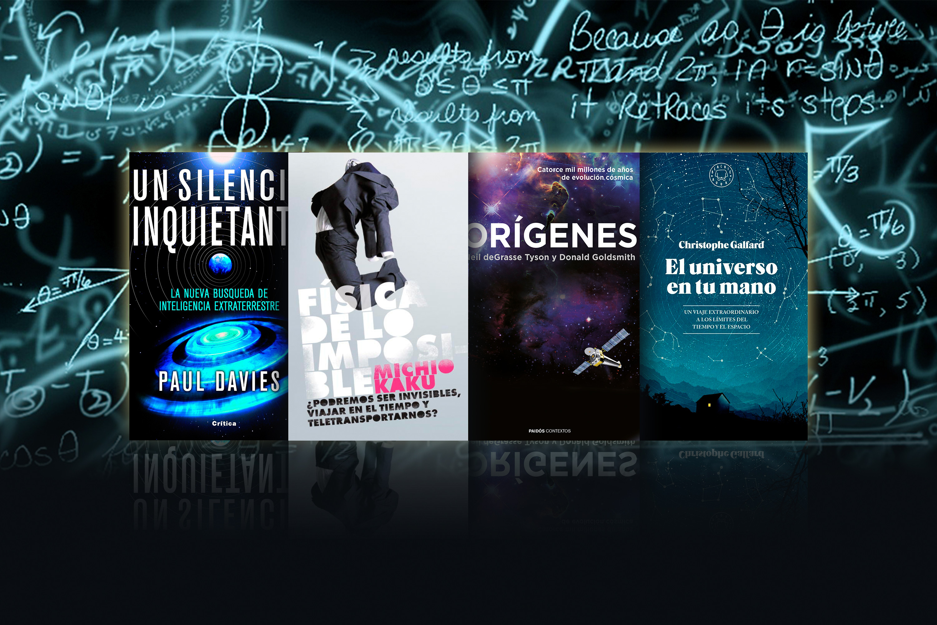 DIV2 - 4 imprescindibles de la ciencia y la divulgación II: Davies, Kaku, DeGrasse, Galfard