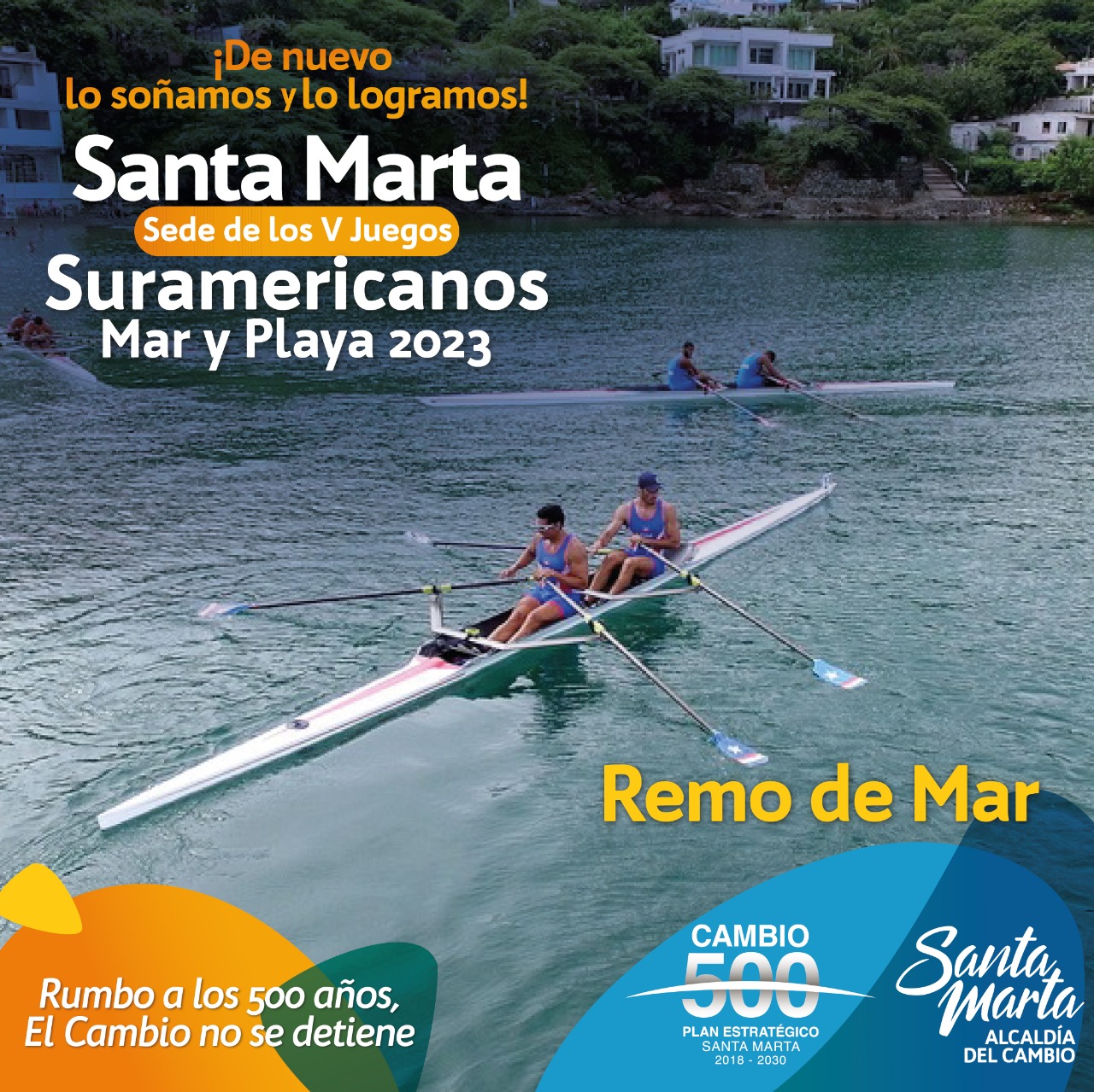 Santa Marta sede de los V Juegos Suramericanos de Mar y Playa 2023 El