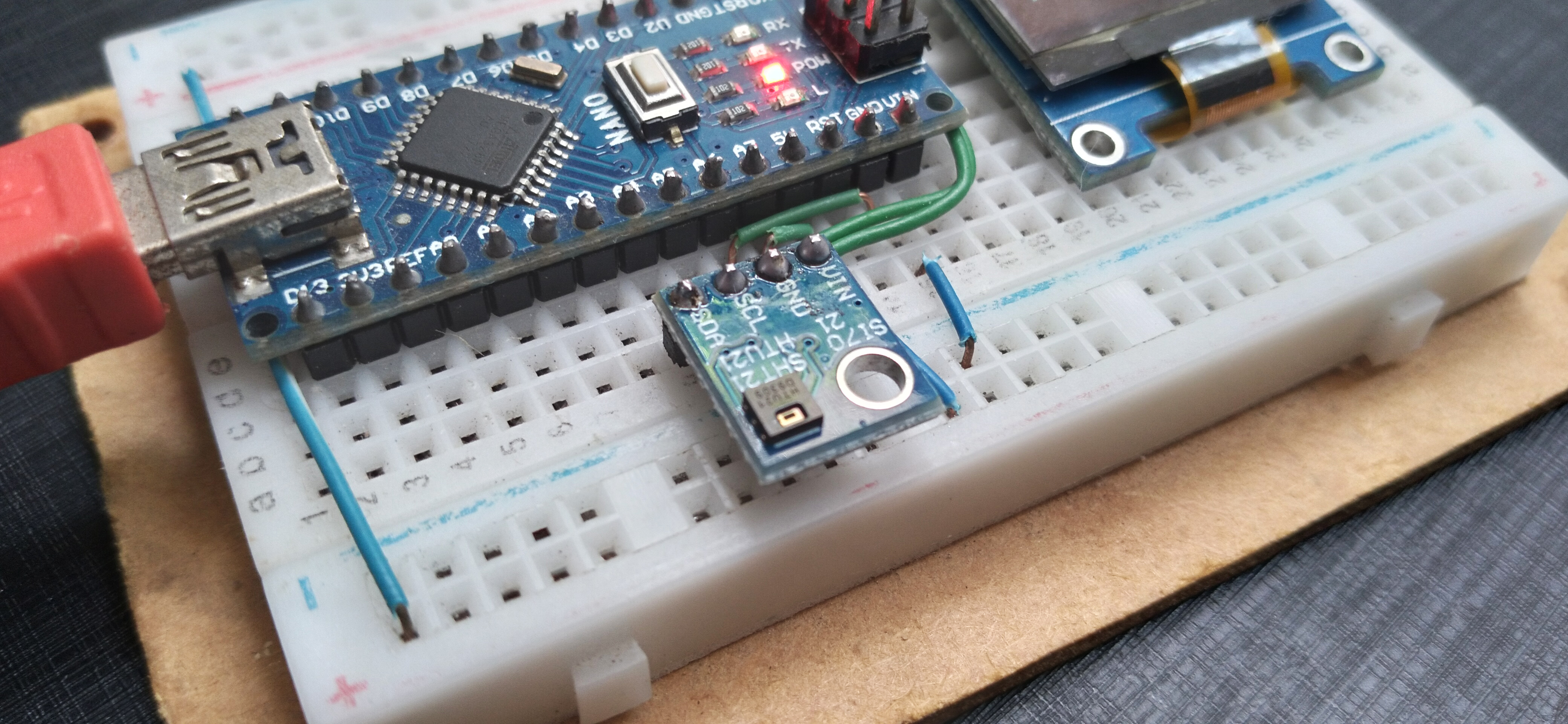 Sensor de Umidade Relativa do Ar HTU21D