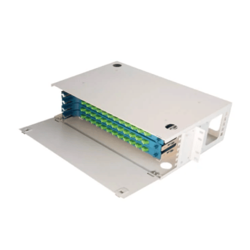 ODF 48 PUERTOS - CHASSIS + BANDEJAS DE EMPALME