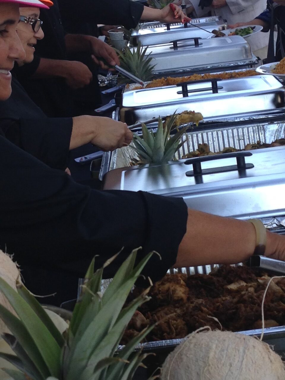 Puerto rican catering with el coqui