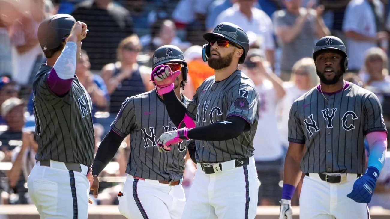 Grand slam de Nimmo lidera paliza de Mets sobre Yankees