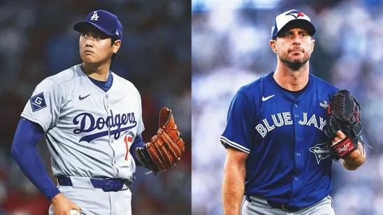 Shohei Ohtani vs. Max Scherzer en el Solaz 7 de la Serie Mundial entre Dodgers y Toronto Shohei Ohtani vs. Max Scherzer en el Solaz 7 de la Serie Mundial entre Dodgers y Toronto