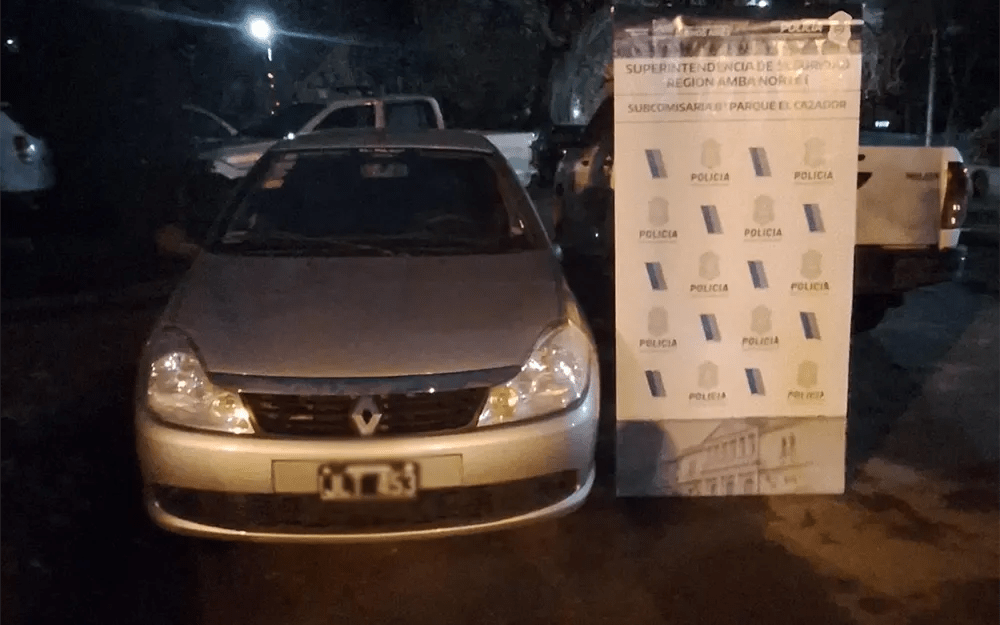 Flojo de papeles: detenido en El Cazador por andar en un auto sospechoso
