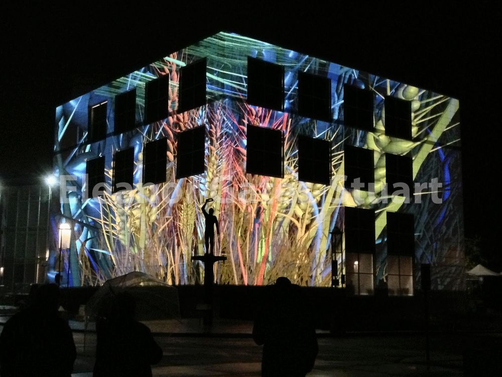 Questacon Artwork by Eleanor Gates-Stuart, Enlighten Canberra 2013