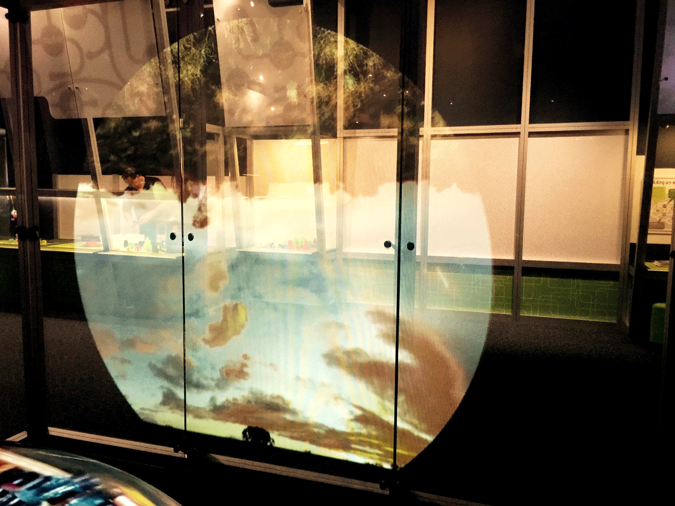 StellrScope Earth: 'Under the Surface' by Artist, Dr Eleanor Gates-Stuart, Scitech's Artist in Residence 2016 @ Rio Tinto Innovation Central