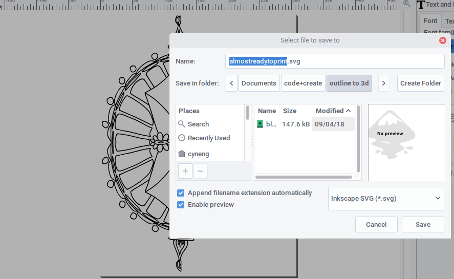 However what if you want to push the limits in tinkercad and use it to . Transforming Sketches In Inkscape