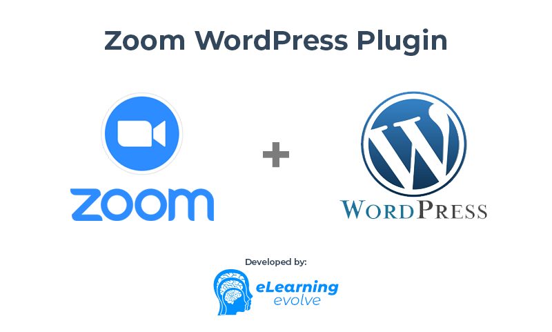 Simple plugin which gives you the extensive functionality to manage zoom meetings, webinars, recordings, users, reports from your wordpress dashboard. The Zoom Wordpress Plugin By Elearning Evolve