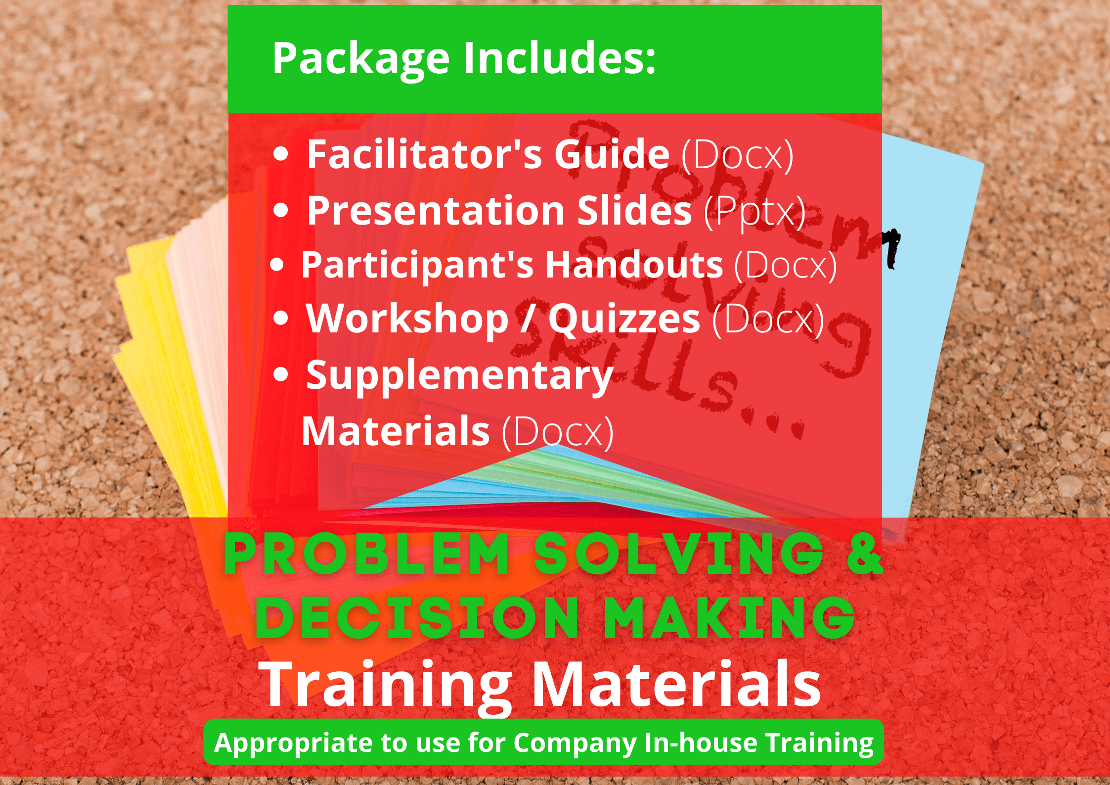 Problem Solving Training Materials