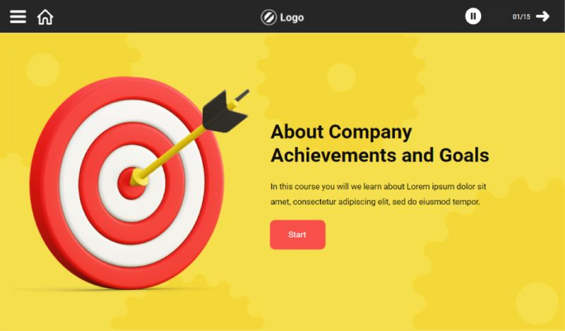 Free Premium Articulate Storyline Templates Elearningstack Com - Premium Minimal Photo Gallery - HD