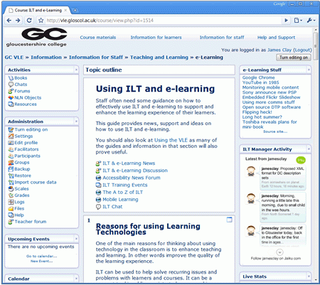 Please talk to your site administrator if you have any problems connecting. Google Chrome And Moodle Elearning Stuff