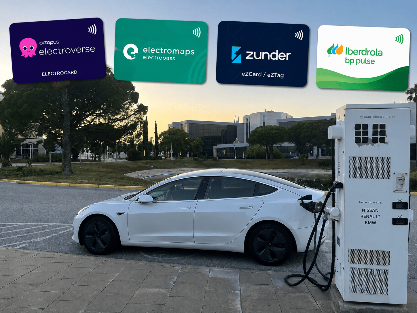 ¿Cuál es la mejor tarjeta RFID para cargar mi coche eléctrico en España?