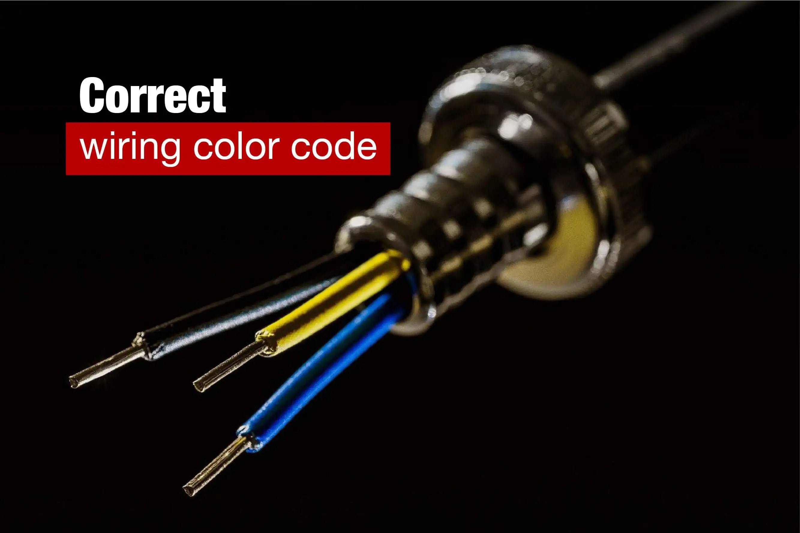 low voltage connector color code Wiring Diagram