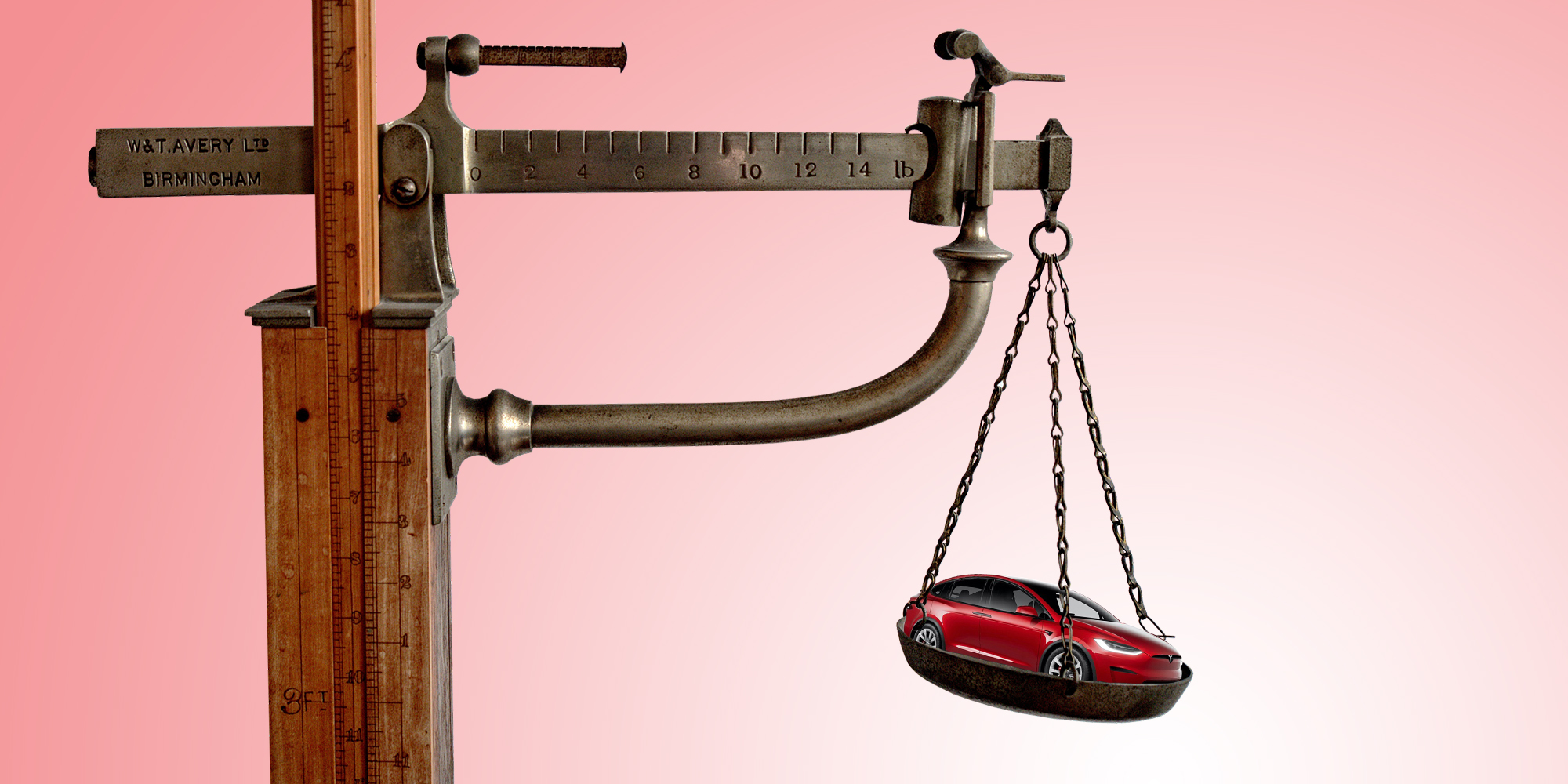 how much does a tesla weigh