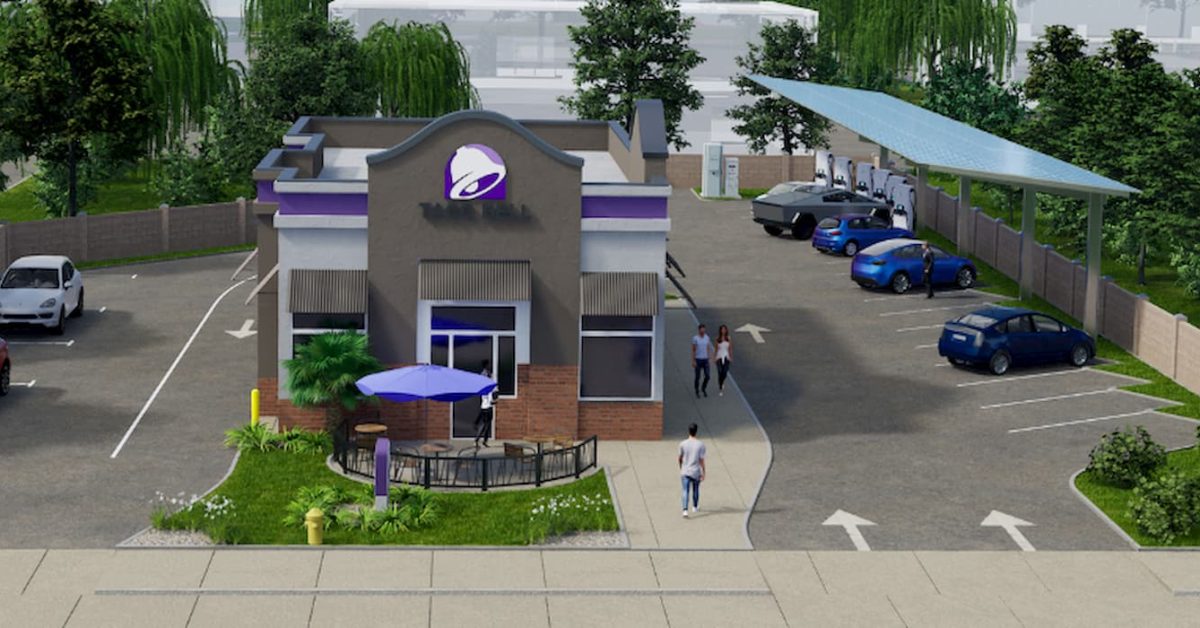 Taco Bell innovates the fast food experience with fast chargers for EV drivers with the munchies Taco Bell innovates the fast food experience with fast chargers for EV drivers with the munchies