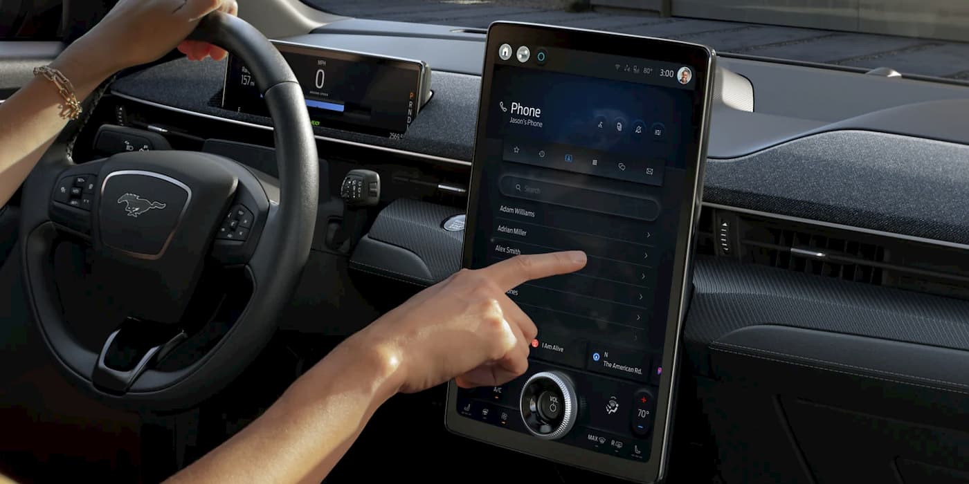 Ford Finds Unique Knob Control Solution In New Mach E Ota Update