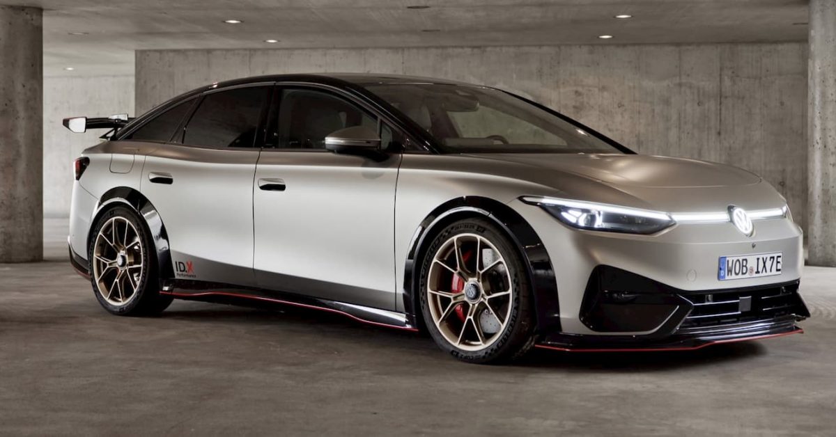 Volkswagen’s sporty ID.X Performance show car is an all-electric sports limousine Volkswagen’s sporty ID.X Performance show car is an all-electric sports limousine