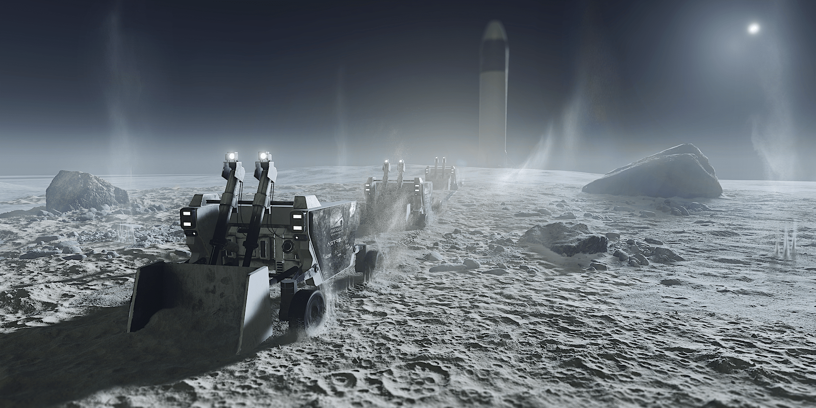 Industrializing the Moon: Following Successful Lunar Excavator Demo, Astroport Space Technologies and Astrolab Sign MOU to Deliver Critical Lunar Infrastructure