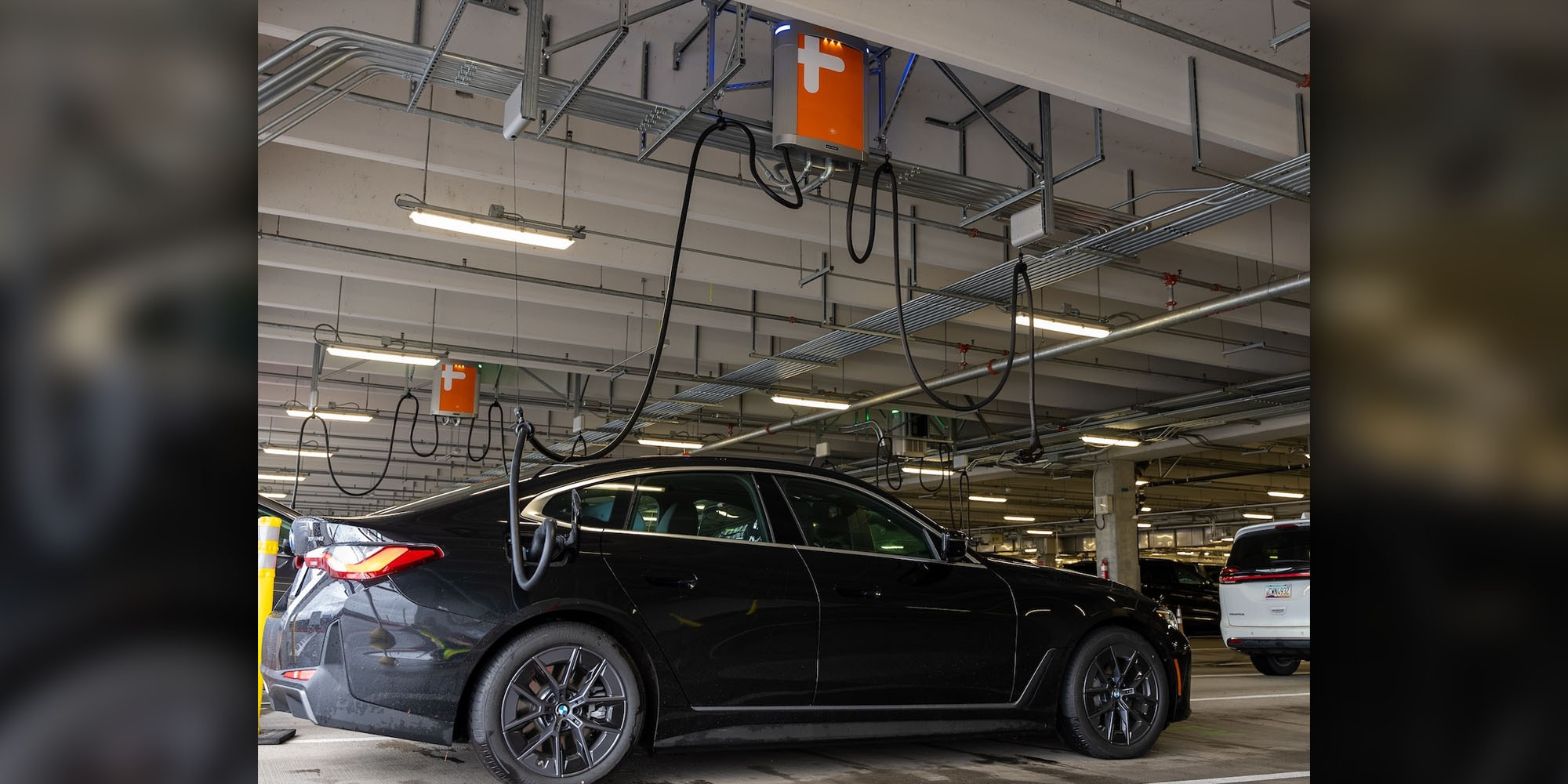 overhead EV charge